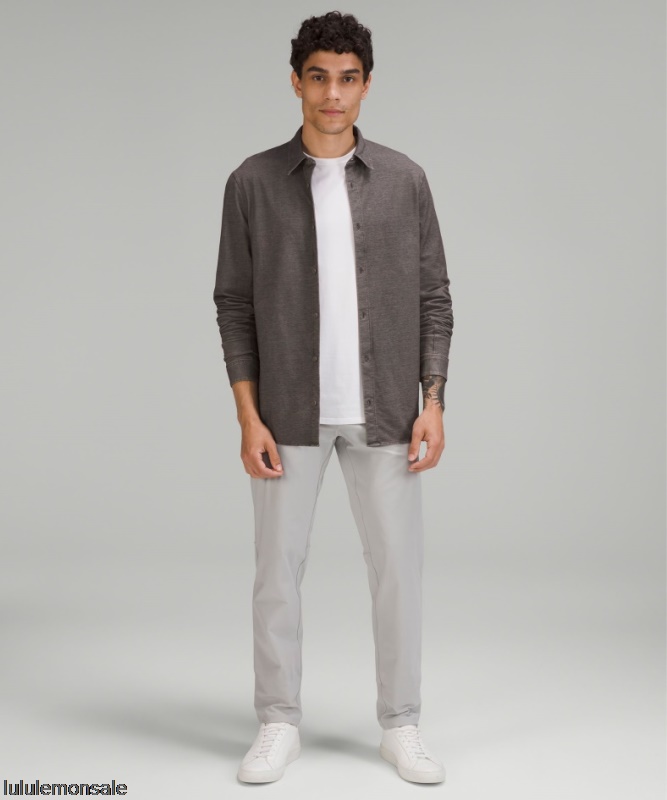 Lululemon Deutschland DELULU694 | Lululemon Deutschland Seal Grey Commission Classic-Fit Hose 32 Warpstreme
